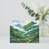 Carte Postale Crocker Range Park Malaisie (Debout devant)