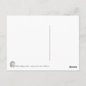 Carte Postale Crocodile caïman (Dos)