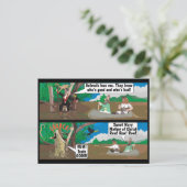 CARTE POSTALE CROCODILE JOKE (Debout devant)