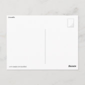 Carte Postale Crocodile plongeur (Dos)