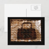 Carte Postale Crocodile Vintage (Devant / Derrière)