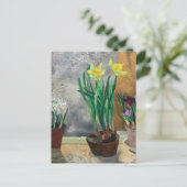 Carte Postale Crocus et Daffodils dans les pots | Christopher Wo (Debout devant)