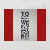 Carte Postale croire (Devant)