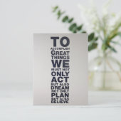 Carte Postale croire (Debout devant)