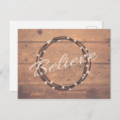 Carte Postale Croire (Devant / Derrière)