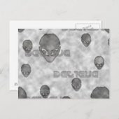 Carte Postale Croire Alien (Devant / Derrière)