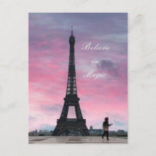 Carte Postale Croire en la magie