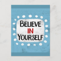 Carte postale Croire En Soi