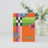 Carte Postale "Crois" (Debout devant)