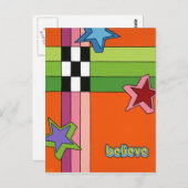 Carte Postale "Crois" (Devant / Derrière)