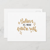 Carte Postale Crois en ton futur moi (Devant / Derrière)