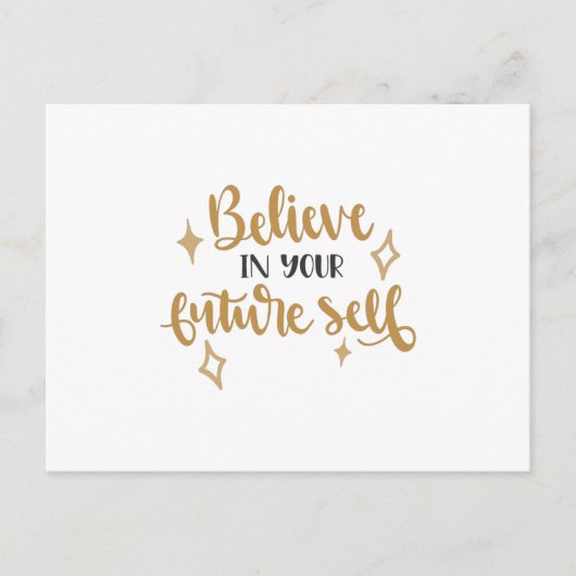 Carte Postale Crois en ton futur moi (Devant)