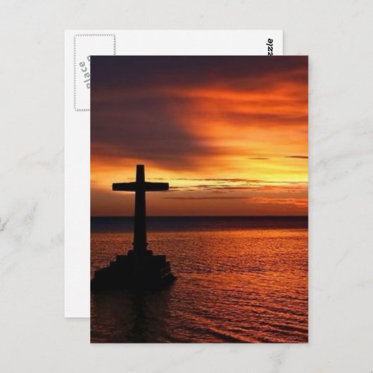 carte postale croisée (Devant / Derrière)