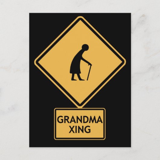Carte Postale croisement de grand-mère (Devant)