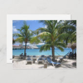 Carte postale croisière (Devant / Derrière)