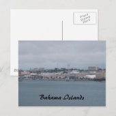 Carte Postale croisière 153, Îles Bahama (Devant / Derrière)
