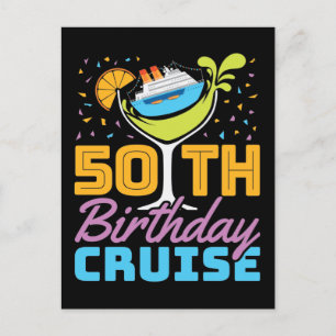 Carte Postale Croisière 50e anniversaire