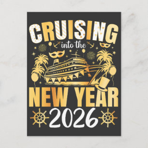 Carte Postale Croisière dans la nouvelle année 2026