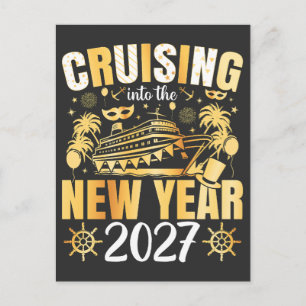 Carte Postale Croisière dans la nouvelle année 2027
