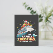 Carte Postale Croisière de Noël en famille 2024 tenue de match (Debout devant)
