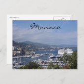 Carte Postale croisière monaco (Devant / Derrière)