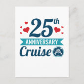 Carte Postale Croisière pour le 25e anniversaire (Devant)