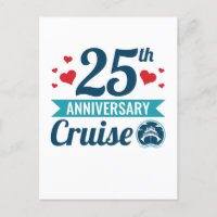 Croisière pour les 25 ans de mariage