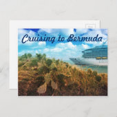 Carte Postale Croisière sur Bermuda Post Card (Devant / Derrière)