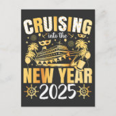 Carte Postale Croisière sur la croisière du Nouvel An 2025 (Devant)