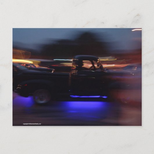 Carte Postale croisière Voitures classiques (Devant)