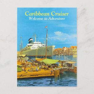 Carte Postale Croisières dans les Caraïbes