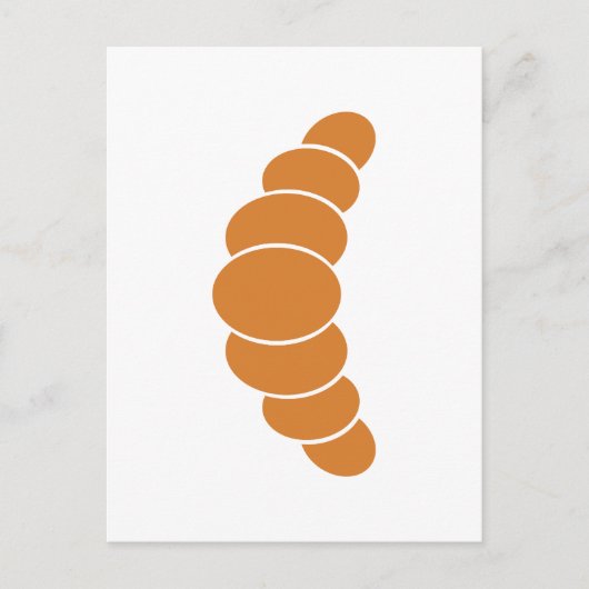 Carte Postale Croissant (Devant)