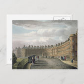 Carte Postale Croissant de Lansdown, Bath, 1820 (Devant / Derrière)