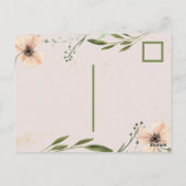 Carte Postale Croître comme une mauvaise herbe, fille premier an (Dos)