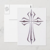 Carte Postale Croix (Devant / Derrière)