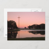 Carte Postale Croix au crépuscule de Nombe de Dios (Devant / Derrière)