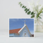 Carte Postale croix bleue punta (Debout devant)