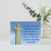 Carte Postale Croix celtique (Debout devant)