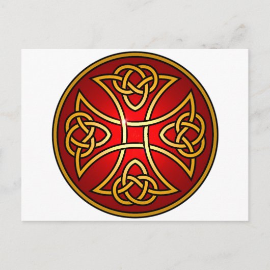 Carte Postale Croix celtique (Devant)