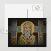 Carte Postale Croix celtique Saint Patrick (Devant / Derrière)