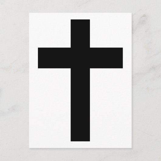 Carte Postale Croix chrétienne (Devant)