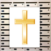 Carte Postale Croix chrétienne