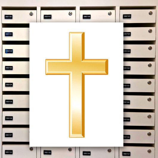 Carte Postale Croix chrétienne