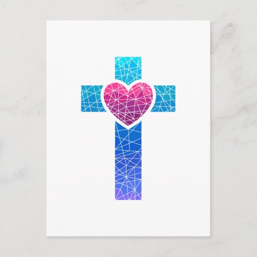 Carte Postale Croix chrétienne (Devant)