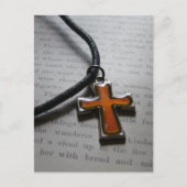 Carte Postale Croix Collier Durée de vie (Devant)