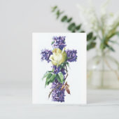 Carte Postale Croix de Fleurs vintages (Debout devant)