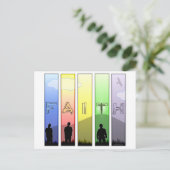 Carte Postale Croix de la foi (Debout devant)