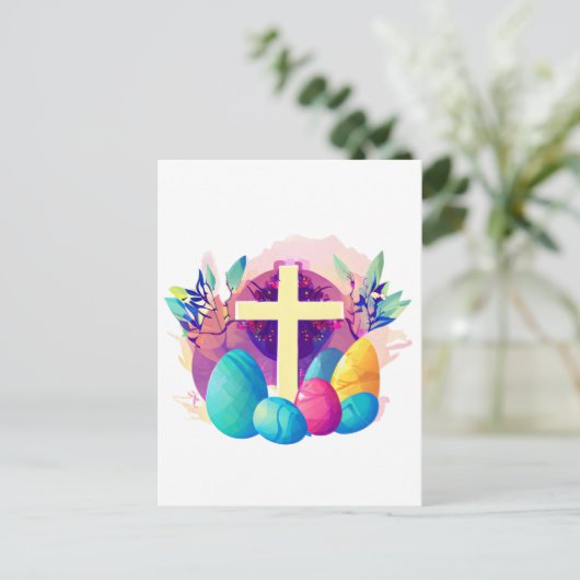 Carte Postale Croix de Pâques (Debout devant)