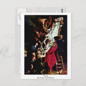 Carte Postale Croix De Peter Paul Rubens (Devant / Derrière)