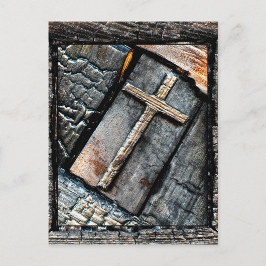 Carte Postale Croix de protection (Devant)